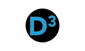 D3 logo